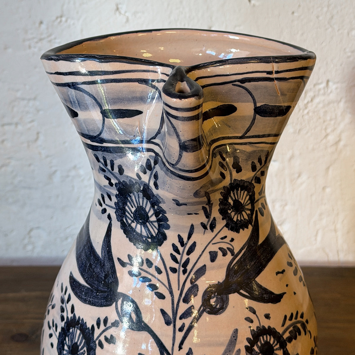 JARRA CERÁMICA AZUL DE TALAVERA Nº 8