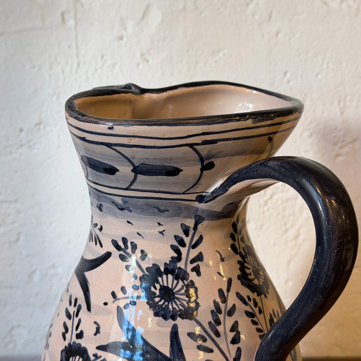 JARRA CERÁMICA AZUL DE TALAVERA Nº 8