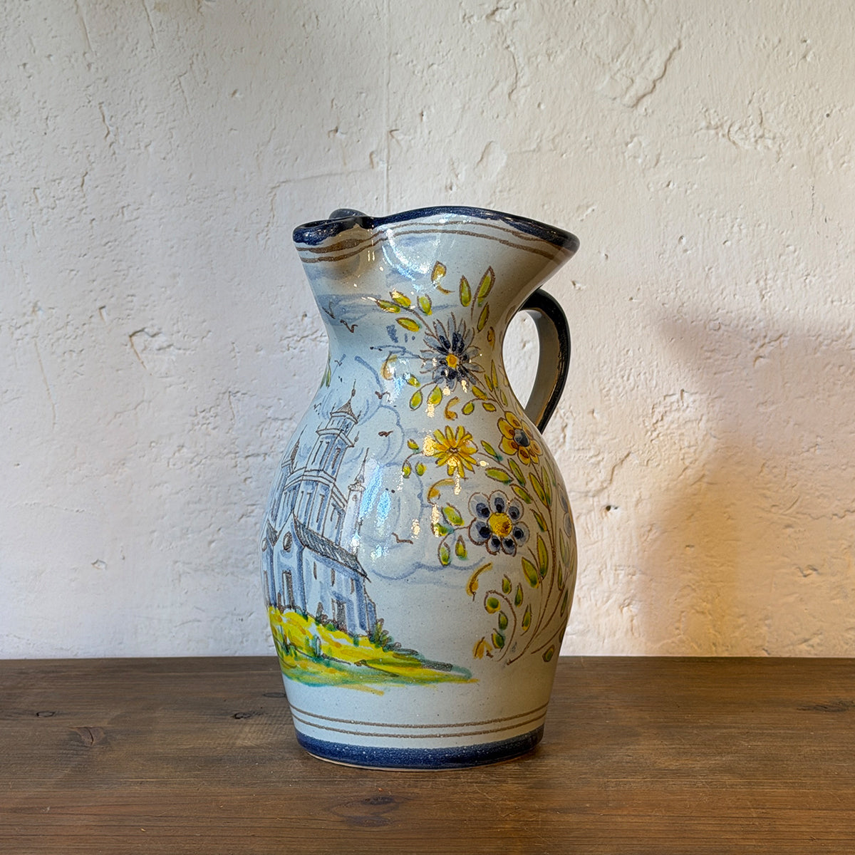 JARRA CERÁMICA DE FLORES DE TALAVERA Nº 9