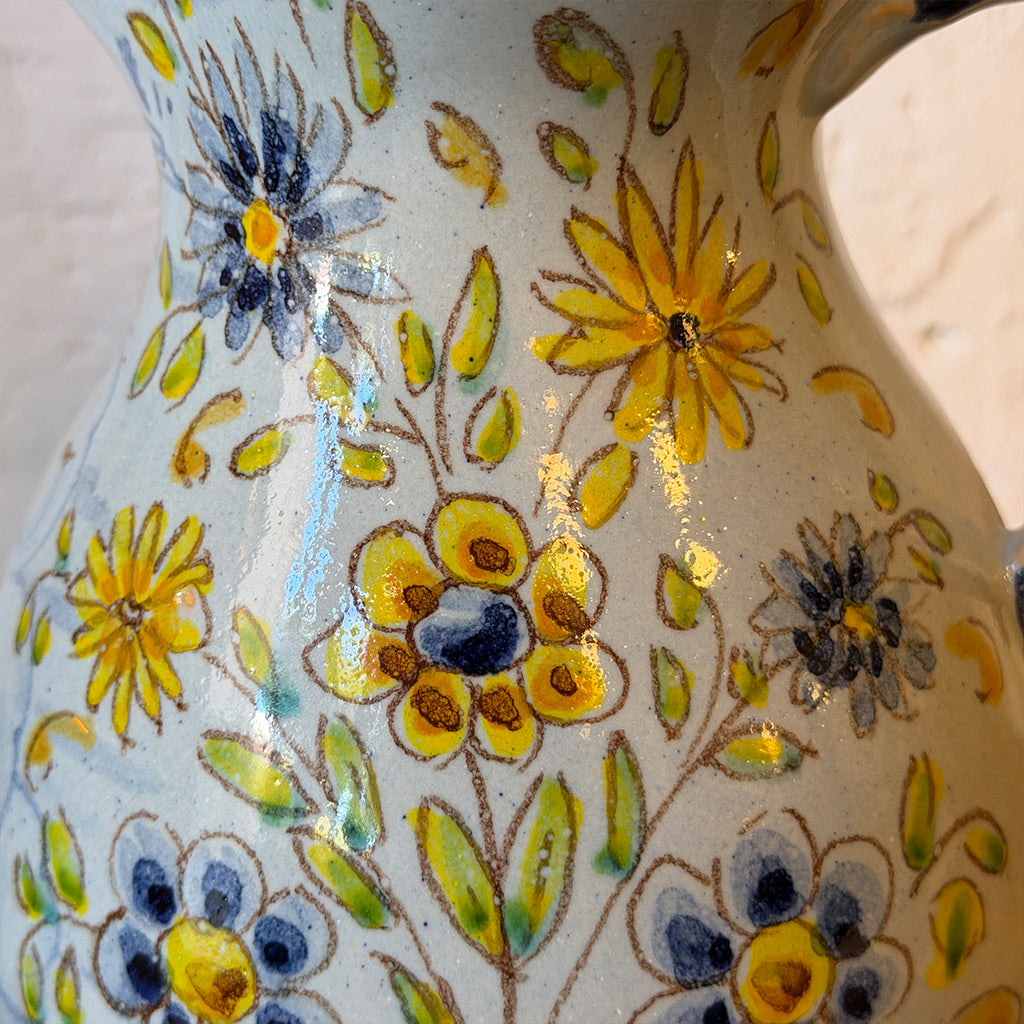 JARRA CERÁMICA DE FLORES DE TALAVERA Nº 9