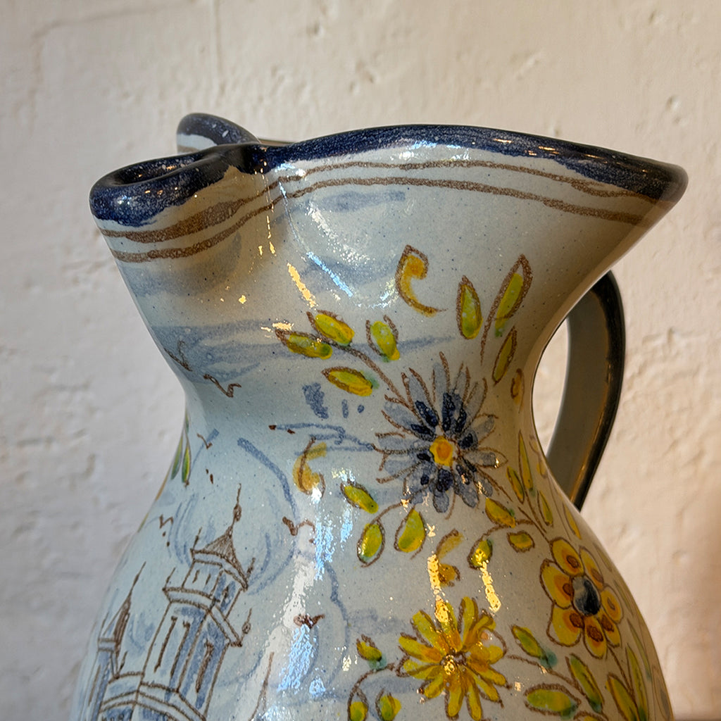 JARRA CERÁMICA DE FLORES DE TALAVERA Nº 9