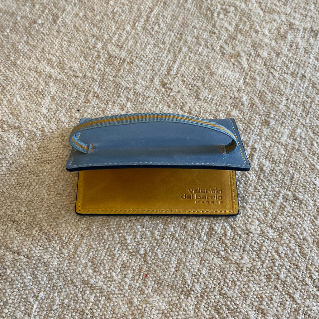 TARJETERO AZUL MEDITERRANEO | VALENTIN DEL BARRIO