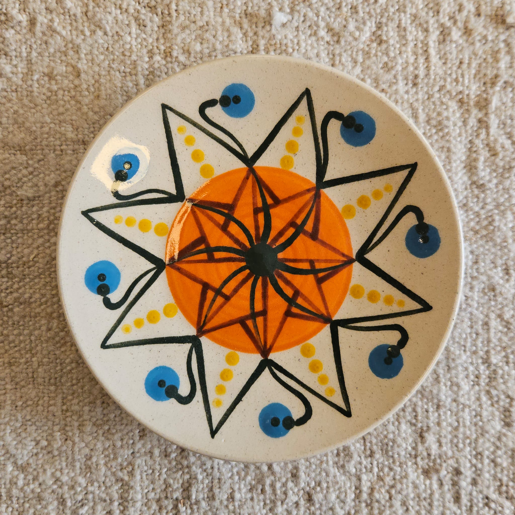 SET 4 PLATOS PAN DECORADO N1 | GALICIA