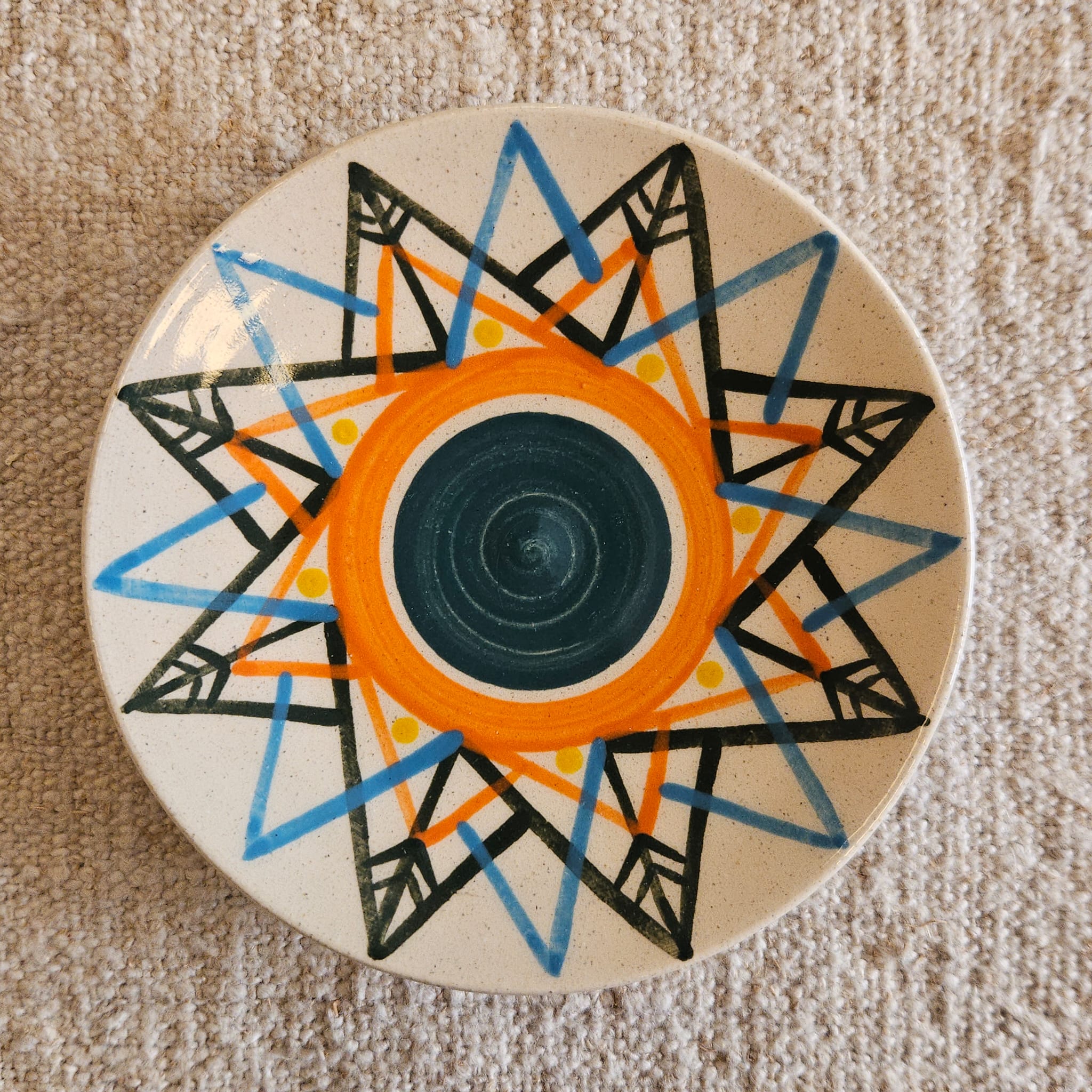 SET 4 PLATOS PAN DECORADO N1 | GALICIA