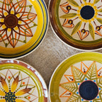 SET 4 PLATOS DECORADO N2 | GALICIA