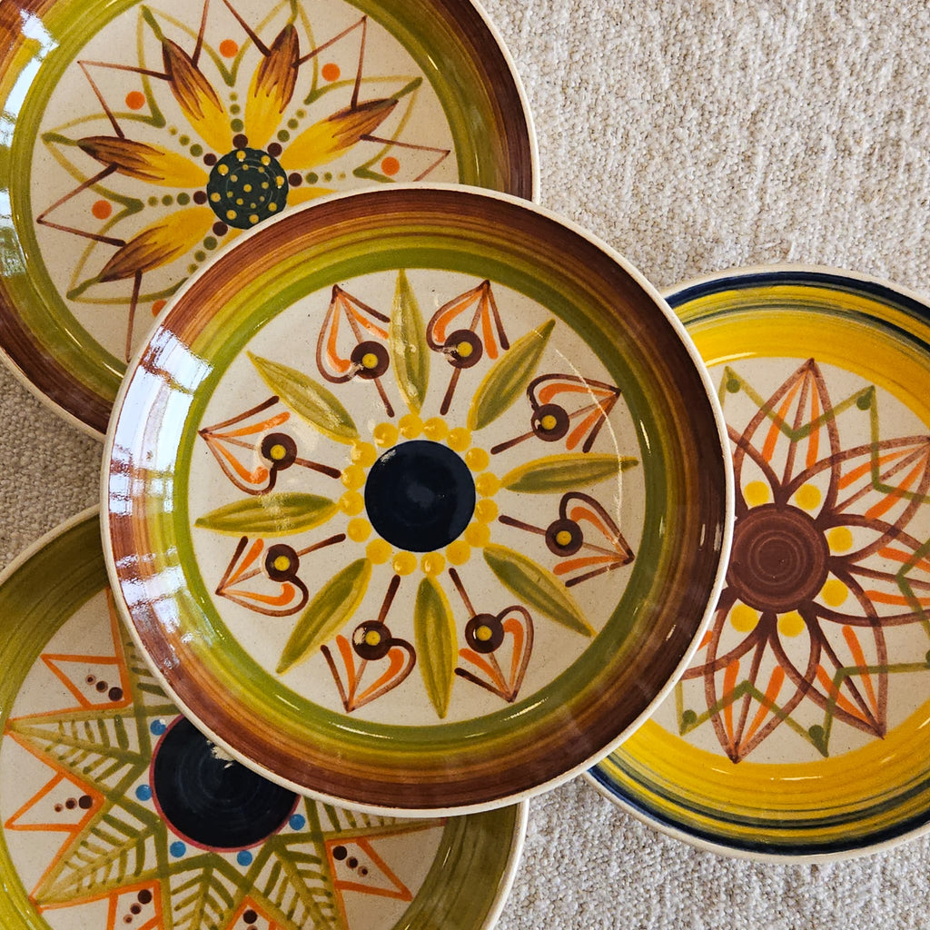 SET 4 PLATOS DECORADO N2 | GALICIA