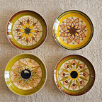 SET 4 PLATOS DECORADO N2 | GALICIA