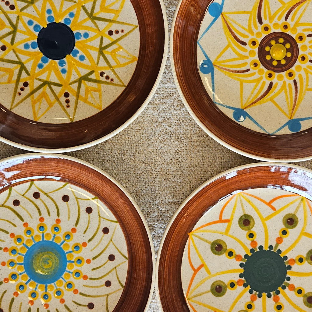 SET 4 PLATOS DECORADO N3 | GALICIA