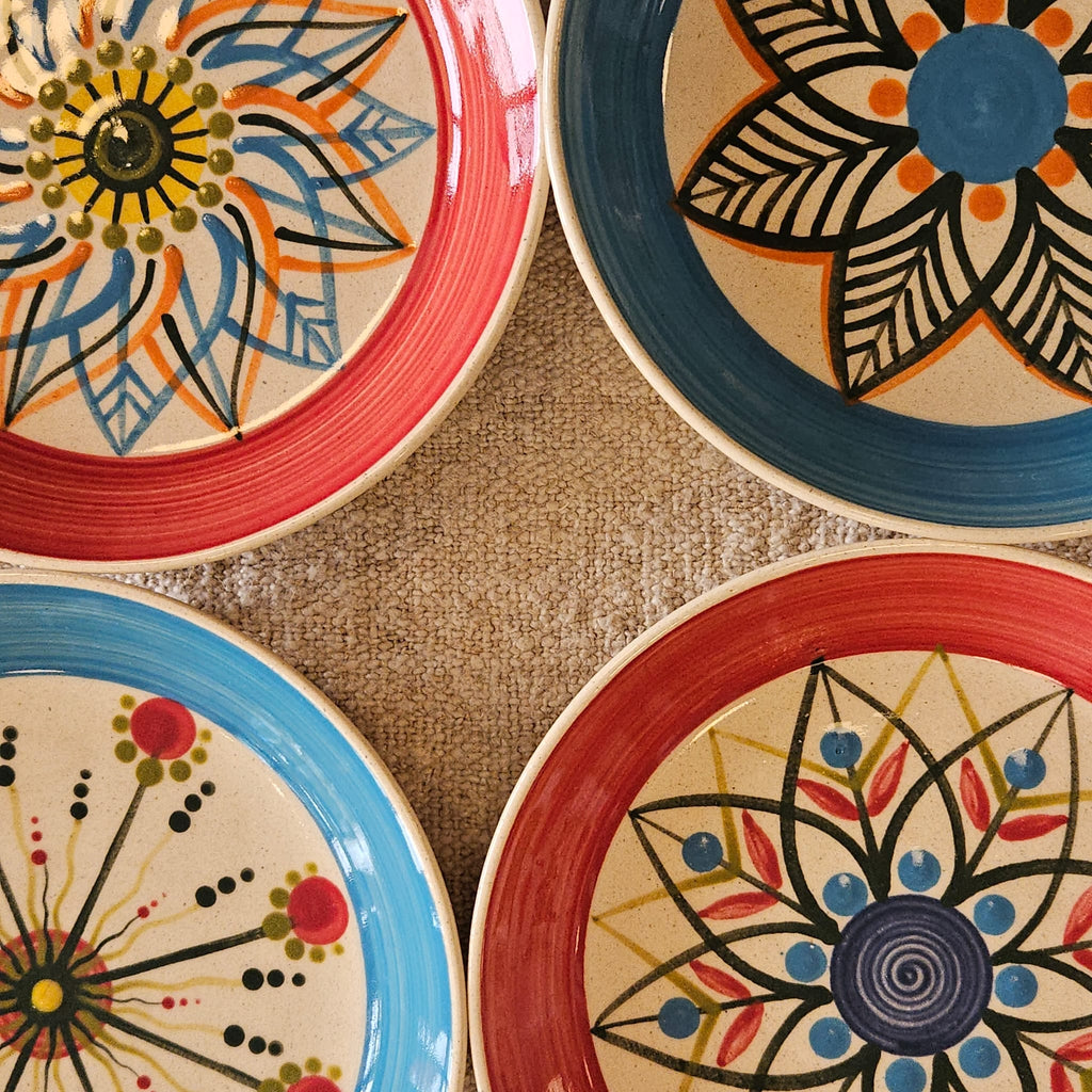 SET 4 PLATOS DECORADO N5 | GALICIA