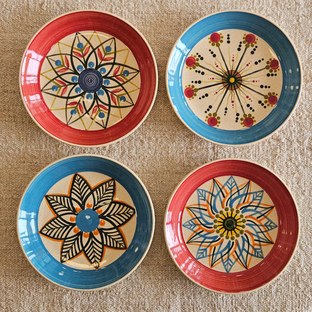 SET 4 PLATOS DECORADO N5 | GALICIA