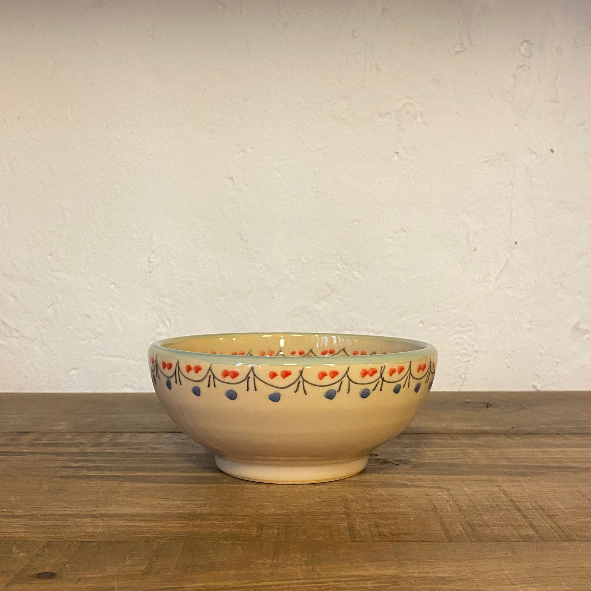 CUENCO GAZPACHO 14CM FLORES | PUENTE DEL ARZOBISPO