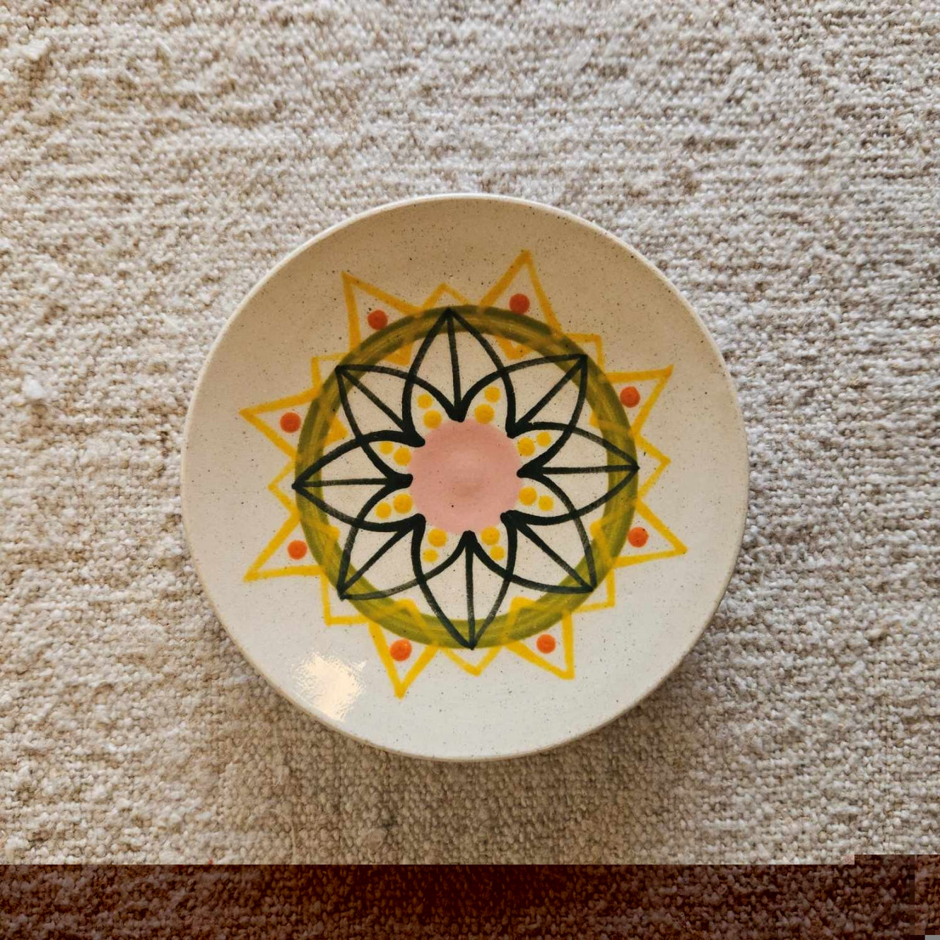 SET 4 PLATOS PAN DECORADO N2 | GALICIA