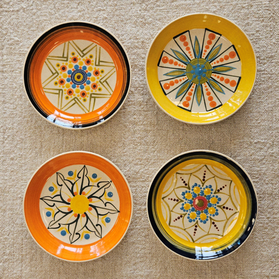 SET 4 PLATOS DECORADO N1 | GALICIA