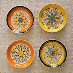 SET 4 PLATOS DECORADO N1 | GALICIA